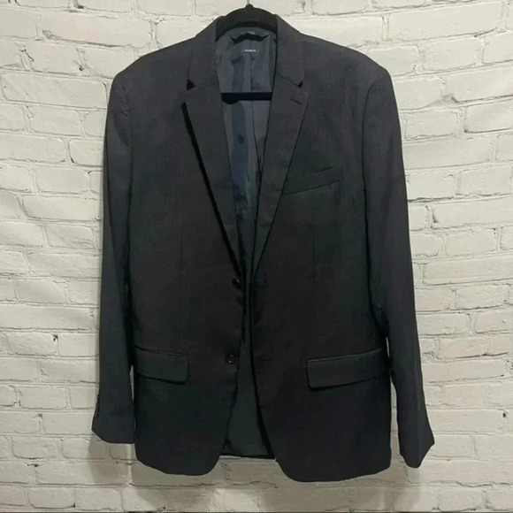 Perry Ellis Men’s Classic Fit Black Suit Jacket size 40L - Picture 1 of 10